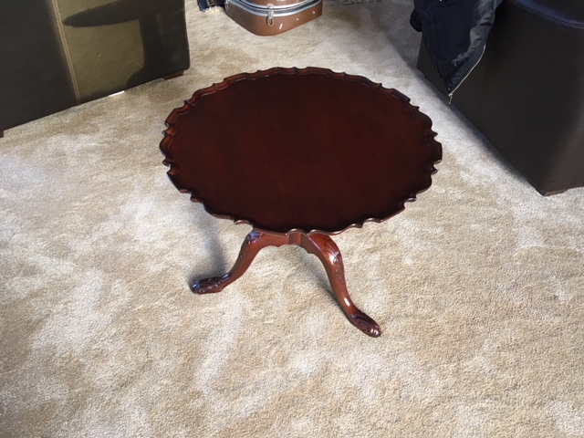Georgian Mahogany wine table